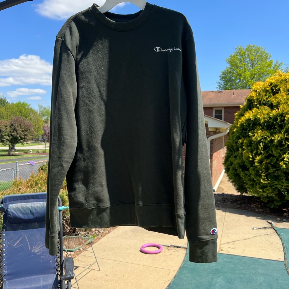 Green Champion Crewneck Size S